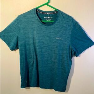 Eddie Bauer Men's Blue T-Shirt